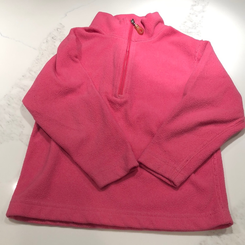 Guc obermeyer pink quarter zipper pullover